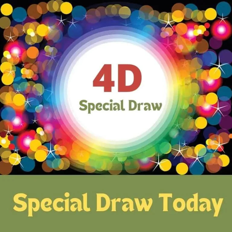 4D Special Draw